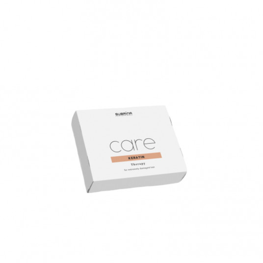 Subrina Professional, Care Keratin, plaukų serumas, stiprinimui, x6 vnt, 10 ml