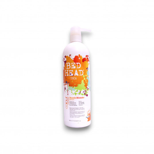 Tigi, Bed Head Dumb Blonde, plaukų šampūnas, skirtas apsaugoti spalvą, 750 ml