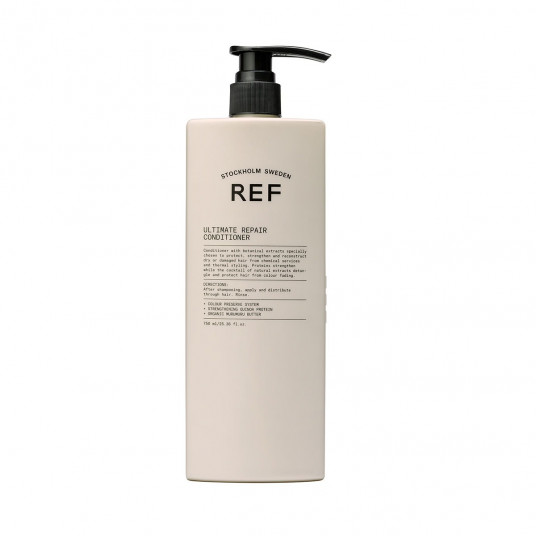 Ref Stokholmas, Ultimate Repair, be sulfatų, plaukų kondicionierius, drėkinimui / atpalaidavimui ir blizgesiui, 750 ml