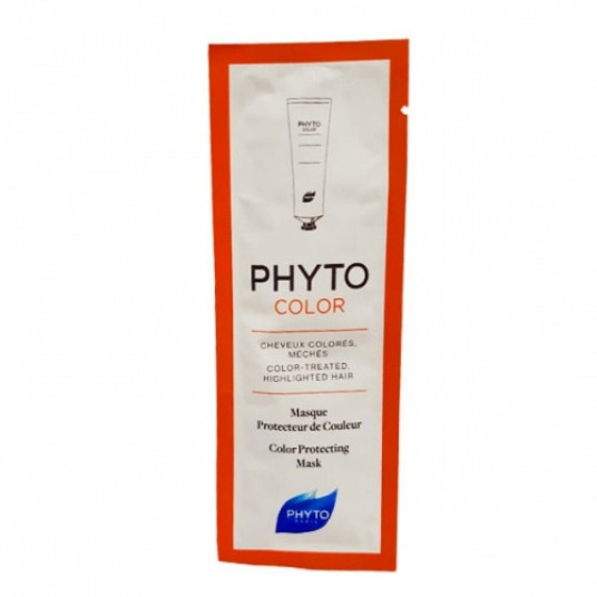 „Phyto“, „Color Protect“, „Hair Treatment“ kreminė kaukė, skirta spalvos apsaugai, 10 ml