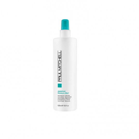 Paul Mitchell, Moisture Moisture Awapuhi, be parabenų, nenuplaunamas plaukų priežiūros kremas, skirtas drėkinimui, 500 ml