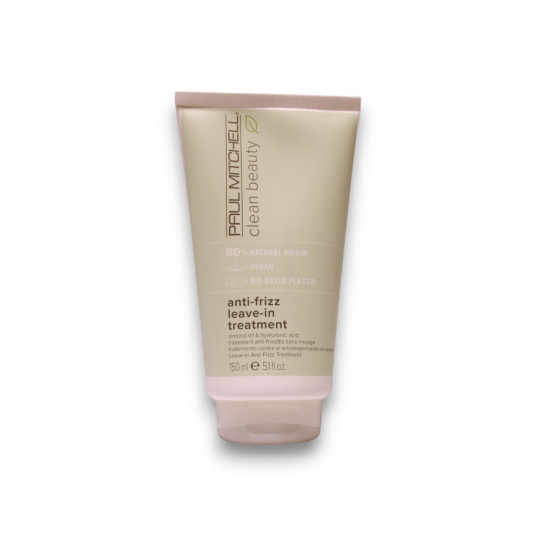 Paul Mitchell, Clean Beauty Anti-Frizz, Vegan, Nuplaunamas plaukų priežiūros kremas, Anti-Frizz, 150 ml