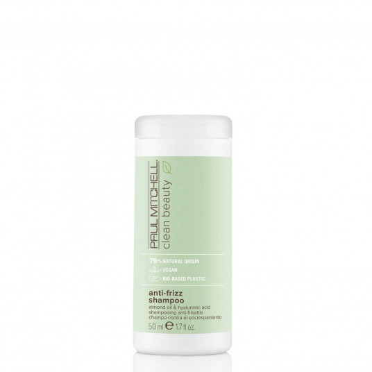 Paul Mitchell, Clean Beauty Anti-Frizz, Vegan, Plaukų šampūnas, Anti-Frizz, 50 ml