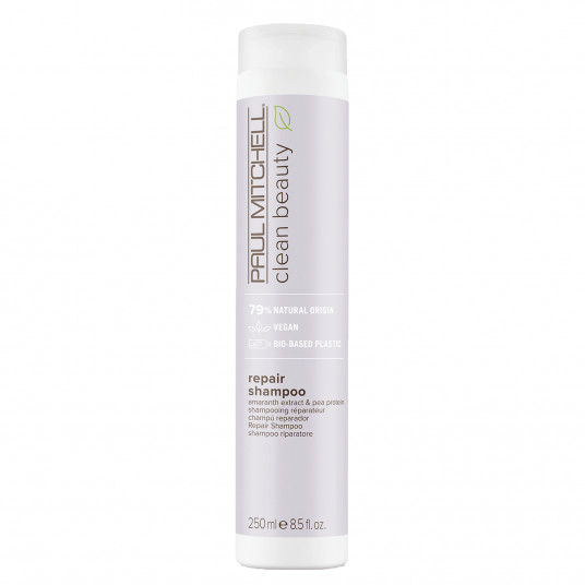 Paul Mitchell, Clean Beauty Repair, vegan, plaukų šampūnas, stiprinimui, 250 ml