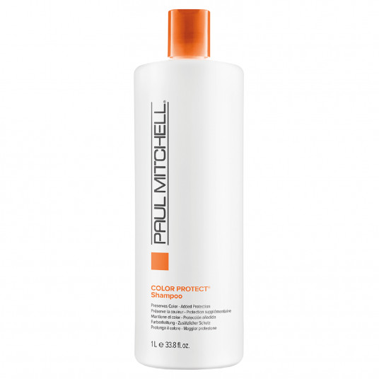Paul Mitchell, Color Protect, be parabenų, plaukų šampūnas, skirtas spalvos apsaugai, 1000 ml
