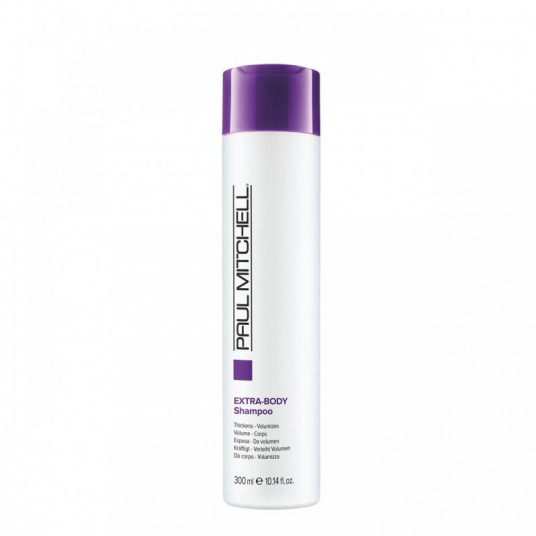 Paul Mitchell, Extra Body, be parabenų, plaukų šampūnas, didinantis apimtį, 300 ml