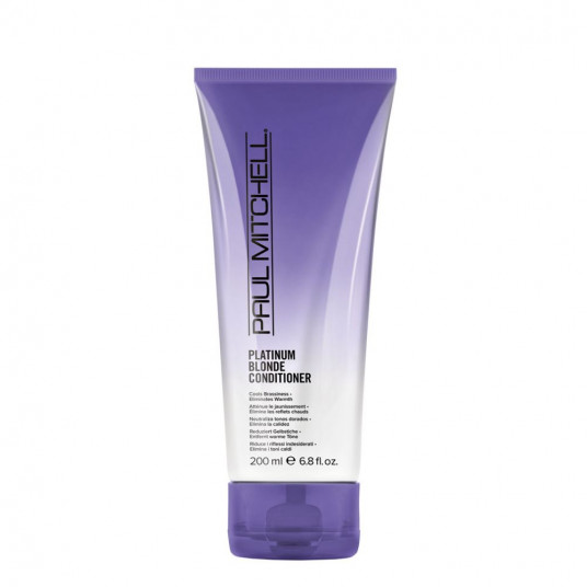 Paul Mitchell, blondinė platininė blondinė, be parabenų, plaukų kondicionierius, vėsinantis žalvaris, 200 ml