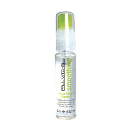 Paul Mitchell, glotninamasis itin plonas, veganiškas, plaukų serumas, šilkinis švelnus, 25 ml
