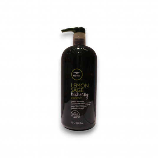 Paul Mitchell arbatmedis, citrininis šalavijas, be parabenų, plaukų šampūnas, tankinantis, 1000 ml