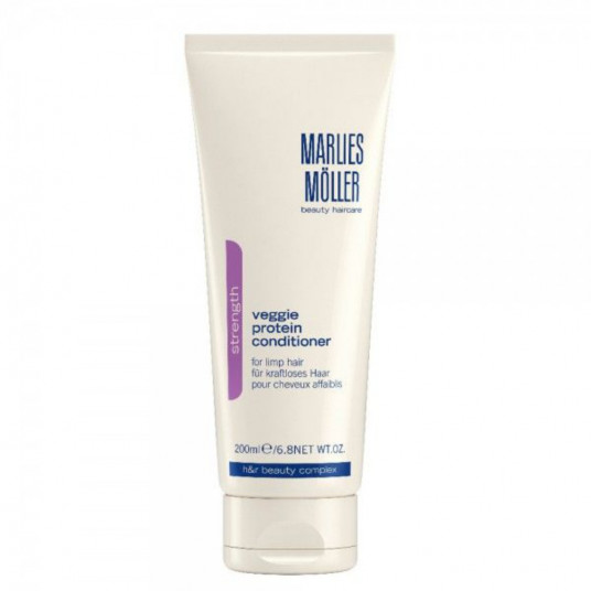 Marlies Moller, Vegetariniai baltymai, Vegan, Plaukų kondicionierius, Stiprinantis, 200 ml
