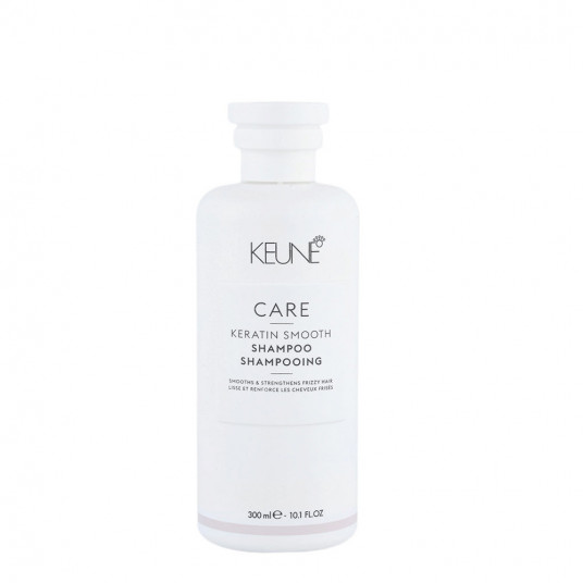 Keune, Care Kerantin Smooth, Keratin, plaukų šampūnas, glotnina ir stiprina, 300 ml