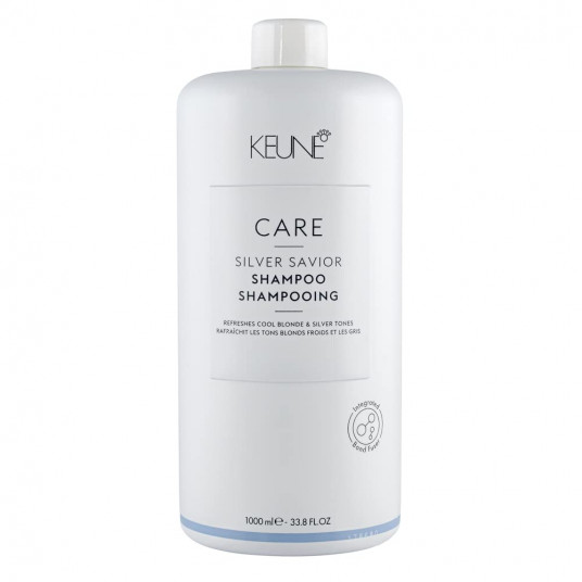 Keune, Care Silver Saviour, plaukų šampūnas, neutralizuojantys šilti tonai, 1000 ml