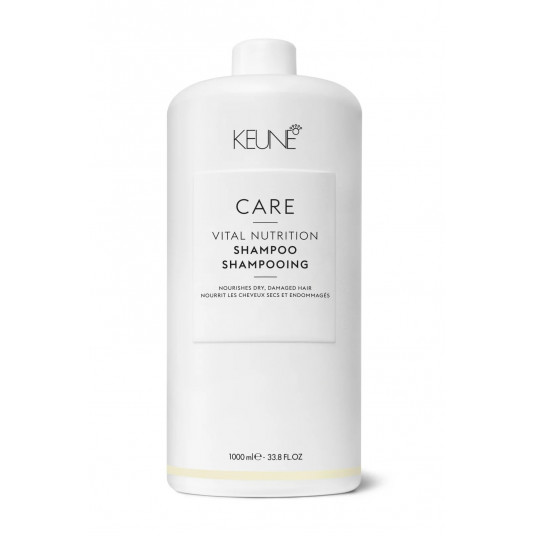 Keune, Care Vital Nutrition, plaukų šampūnas, maitinantis, 1000 ml
