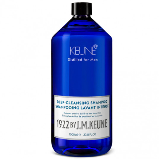 Keune, 1922, JM Keune, plaukų šampūnas, gilus valymas, 1000 ml
