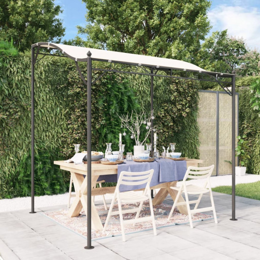 Stoginė, kreminės spalvos, 2x2,3m, audinys ir plienas, 180g/m²