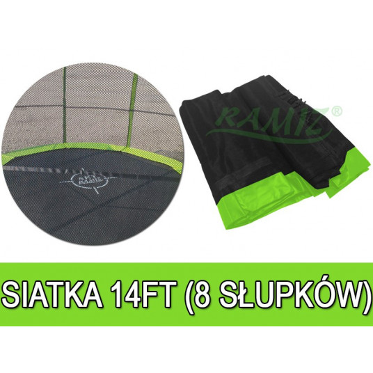 Apsauginis batuto tinklas, 427cm, žalias