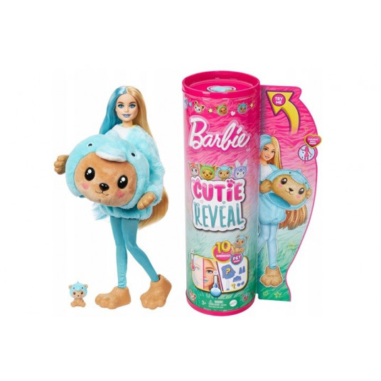 Barbie Doll Cutie Reveal delfinų lokys HRK25 MATTEL