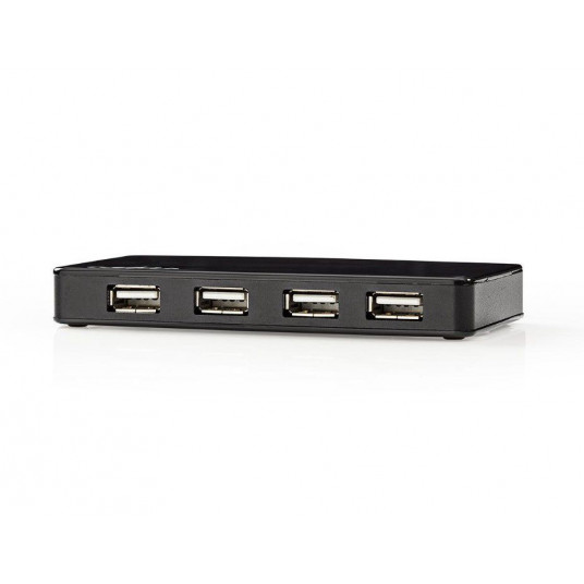 Šakotuvas Nedis UHUBU2730BK USB 2.0 7 Prievadų