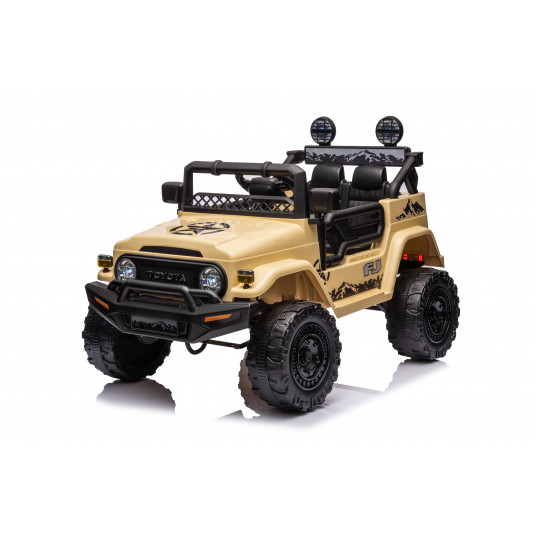 Toyota FJ Cruiser vienvietis elektromobilis, smėlinis