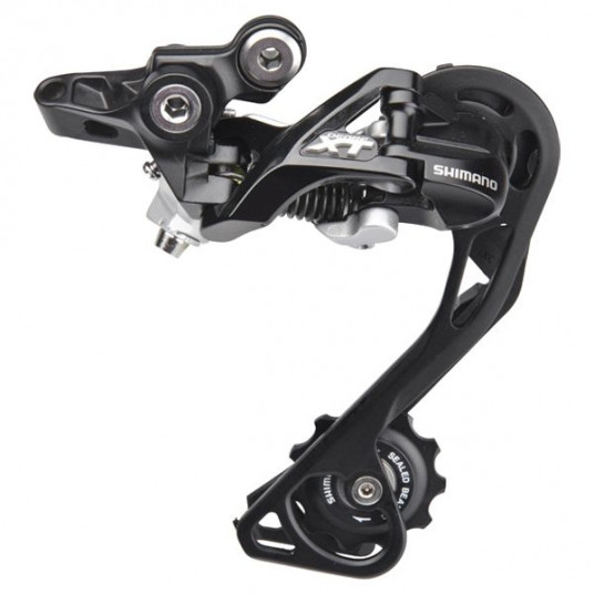 Galinių pavarų perjungėjas Shimano XT M780 10g juodas