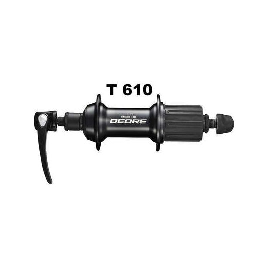 Stebulė galinė Shimano M590 Deore HR 36L 9g QR juoda