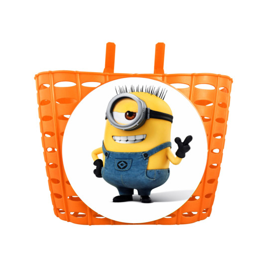 Vaikiškas krepšelis Bike Fashion Minions Lenkerkorb