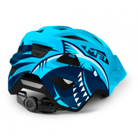 Šalmas MET Eldar blue shark*matt - vienas dydis