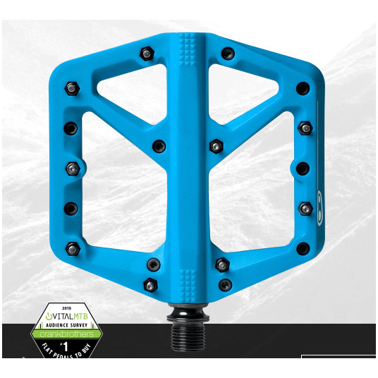 Pedalai Crankbrothers STAMP 1 Large mėlyni