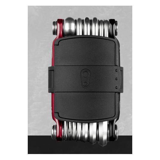 Mini įrankių rinkinys Crankbrothers Multi 13 juoda/raudona