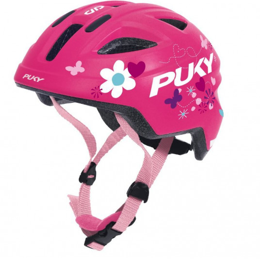 Šalmas Puky PH 8 Pro-S ružavas su gelėm - s