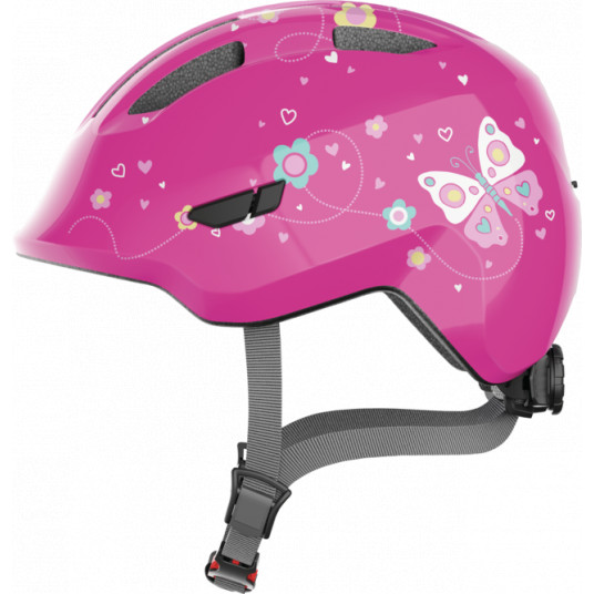 Šalmas Abus Smiley 3.0 pink butterfly - s