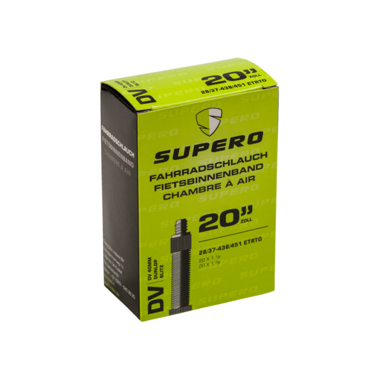 Kamera 20" Supero 40/62-406 Ventil: Blitz / Dunlop / DV