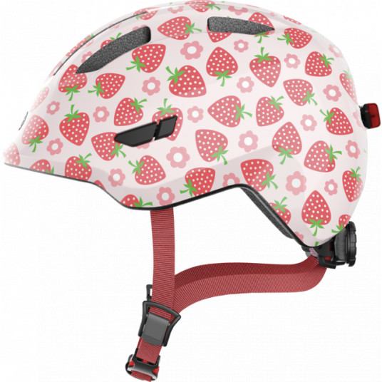 Šalmas Abus Smiley 3.0 LED rose strawberry - m