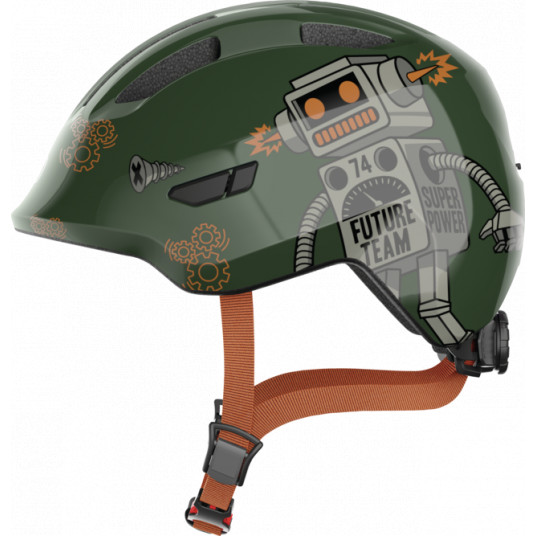 Šalmas Abus Smiley 3.0 green robo - m