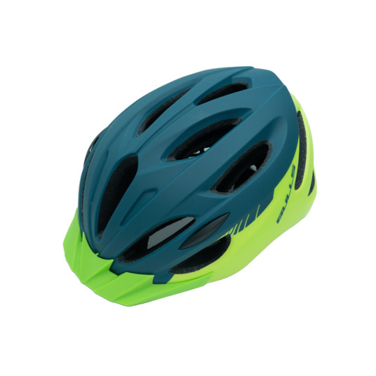 Šalmas Bulls Moncton mėlyna/lime unisex 58-62 cm - vienas dydis