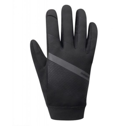 Pirštinės vyr. Shimano Windbreak Rac black - m