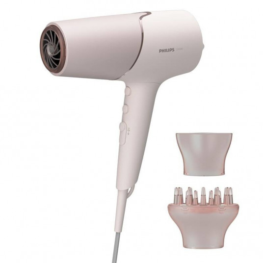 Philips plaukų džiovintuvas | BHD530/20 | 2300 W | Temperatūros nustatymų skaičius 3 | Jonų funkcija | Difuzoriaus antgalis | Rožinis