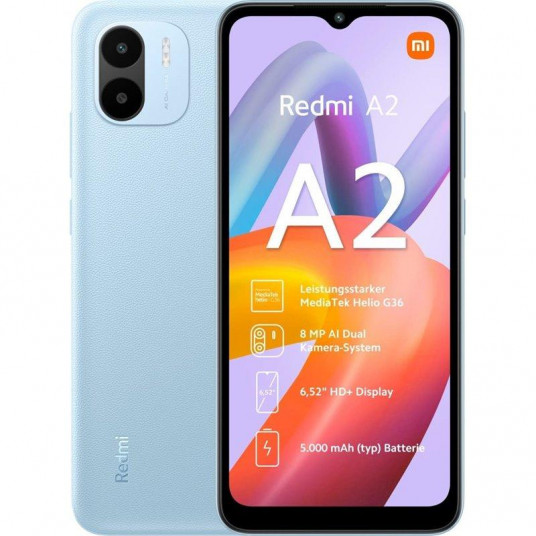  Išmanusis telefonas Xiaomi Redmi A2 2GB/32GB Dual-Sim Light Blue 