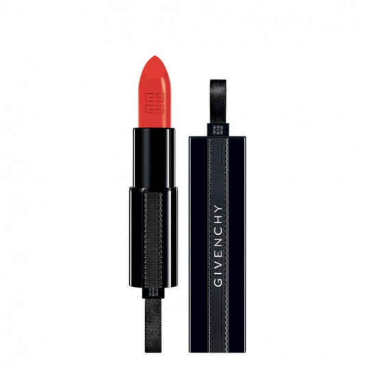Givenchy, Rouge Interdit, satino apdaila, kreminiai lūpų dažai, 15, oranžinis aderanalinas, 3,4 g