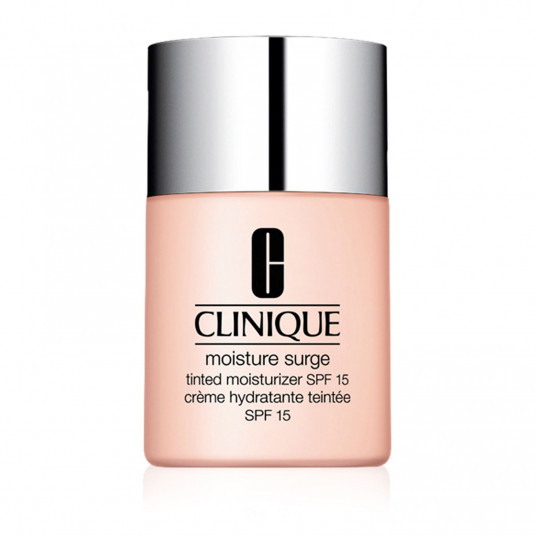 „Clinique“, „Moisture Surge“, be aliejaus, atspalvis drėkinantis, tonuotas drėkinamasis kremas, 05, SPF 15, 30 ml