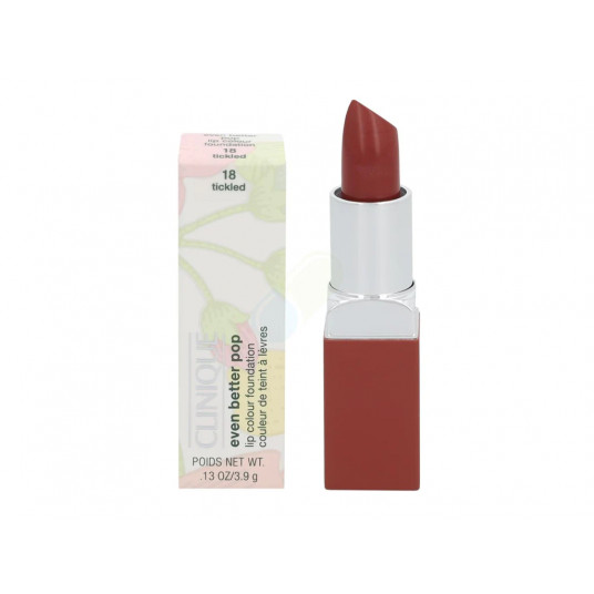 Clinique, dar geresnis pop, vitaminas E, ilgai išliekantys, kreminiai lūpų dažai, 18, kutenti, 3,9 g