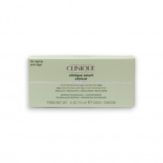 Clinique, Smart Clinical daugiamatis, Rescult + Revolumize, kremas, veidui, 15 ml