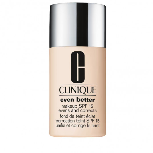 Clinique, dar geriau, be parabenų, drėkinantis, skystas pagrindas, CN 02, vėjelis, SPF 15, 30 ml