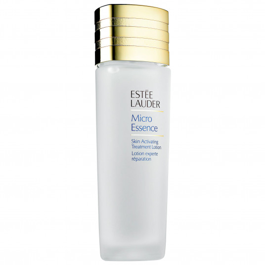Estee Lauder, mikro esencija, biologinis fermentas, stiprinantis/raminantis ir maitinantis, rytas ir vakaras, vietinis gydomasis losjonas, normaliam ir džiovinimui, veidui, 150 ml