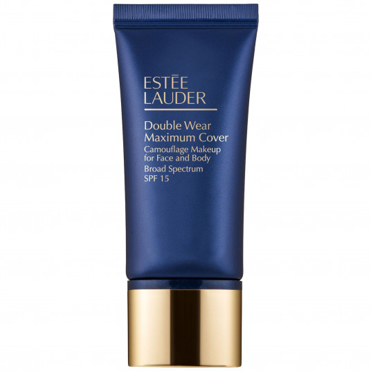 Estee Lauder, dvigubo dėvėjimo maksimalaus dangčio kamufliažas, aukštas padengimas, skystas pagrindas, 3W1, rudas, SPF 15, 30 ml