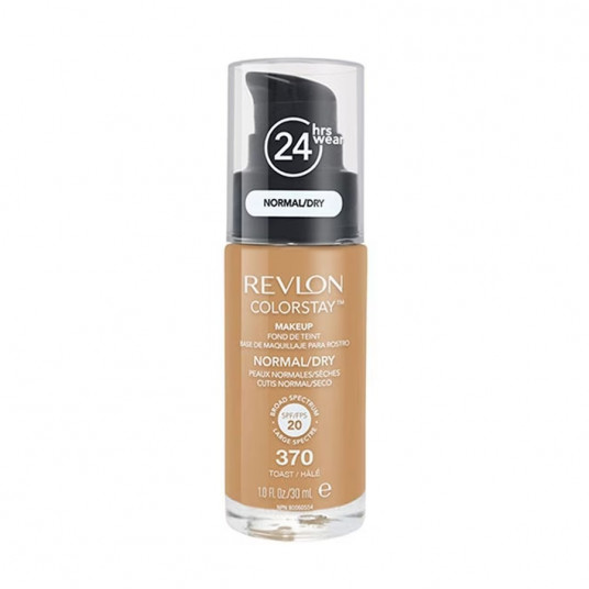 Revlon, Colorstay, natūralus vidutinio padengimo, skystas pagrindas, 370, skrebučiai, SPF 20, 30 ml