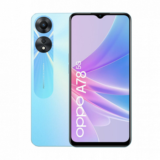  Išmanusis telefonas Oppo A78 5G 4GB/128GB Dual-Sim Glowing Blue 