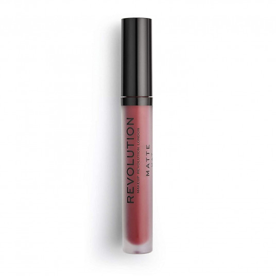 Makeup Revolution, matinis, veganiškas, skystas lūpų dažas, 147, vampyras, 3 ml