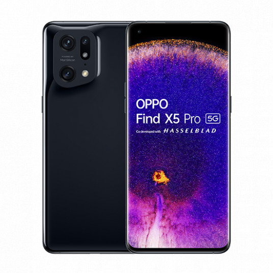  Išmanusis telefonas Oppo Find X5 Pro 5G 12GB/256GB Dual-Sim Ceramic Black 