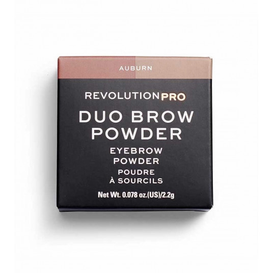 Makeup Revolution, REVOLUTION PRO, Vegan, Antakių pudra, Auburn, 2,2 g
